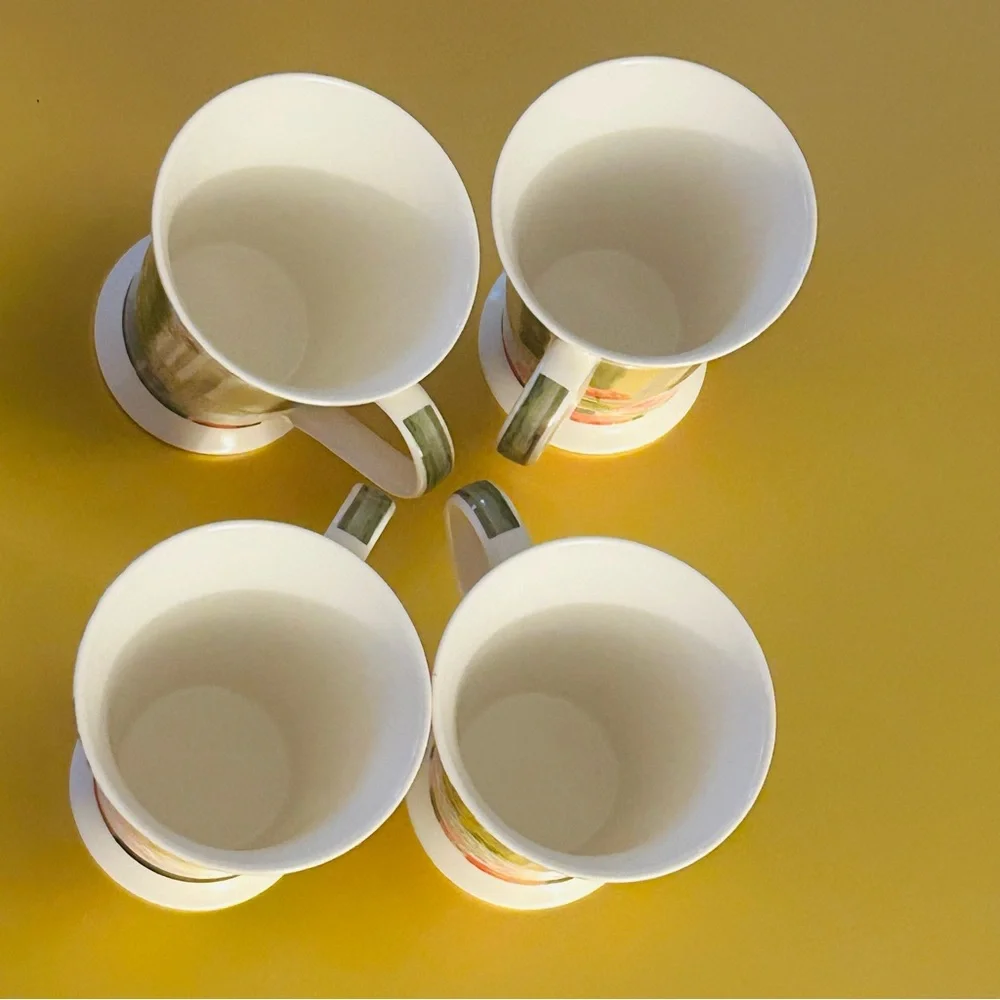 Mary Whaley Adams Artist Art For The Table Pimpernel Mugs Set of 4